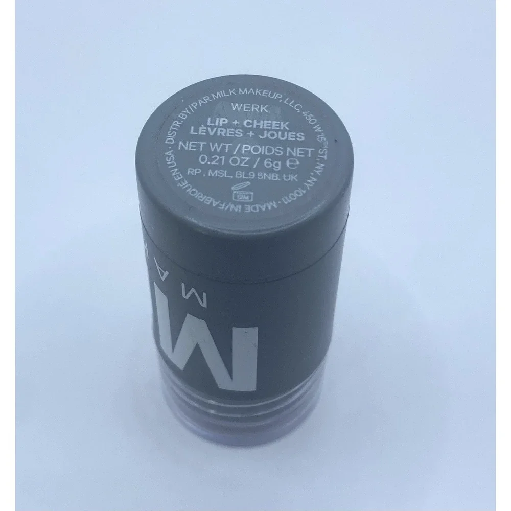 Milk Makeup Lip Cheek Cream Blush Stick Shade Werk ~ 0.21oz / 6g ~ NEW No Box